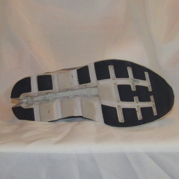 On Cloudstratus Fossil Grey Blue White Running Shoes (39.99007) Men's Size 9.5 - Picture 7 of 12